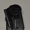 KDD Desk Cup Holder with 2 Headphone Hook - Rotating Pencil Holder & Detachable Drawer Tray - Clamp on Under Desk Headphone Holder Hidden Storage for Office School Home Accessories