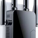 Wireless Routers Amplifier, WiFi Extender Internet Booster, Mesh Wi-Fi 80% Faster | Broader Than Ever, 1 Tap Setup, Support More Network Devices at Home