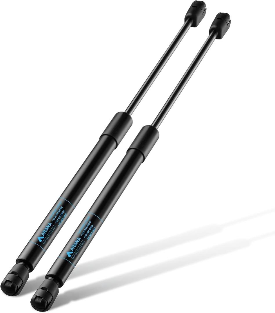 ARANA C16-03795 Gas Struts 12 inch 24LB/107N, C16-33420A 12 inch Gas Shock Lift Supports for Leer Camper Shell Topper Window Truck Canopy Cap Toolbox Snugtop Replacement Parts, 2Pcs