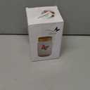 KIDELI Butterfly Jar That Moves, LED Light Romantic Glass Animated Butterfly in a Jar Gift Decoration (Blue)