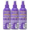 Aussie Hair Insurance Leave-In Conditioner Spray: Moisturizing Frizz Control & Detangler with Jojoba Oil (8 Fl Oz Each, 3-Pack)