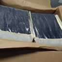 10ftx12ft Black Wrinkle-Free Wedding Backdrop Curtain -Silky Washable Black Polyester Drapes for Baby Showers, Birthday Parties, Photography, and Wedding Receptions-2 Panels 5FTx12FT