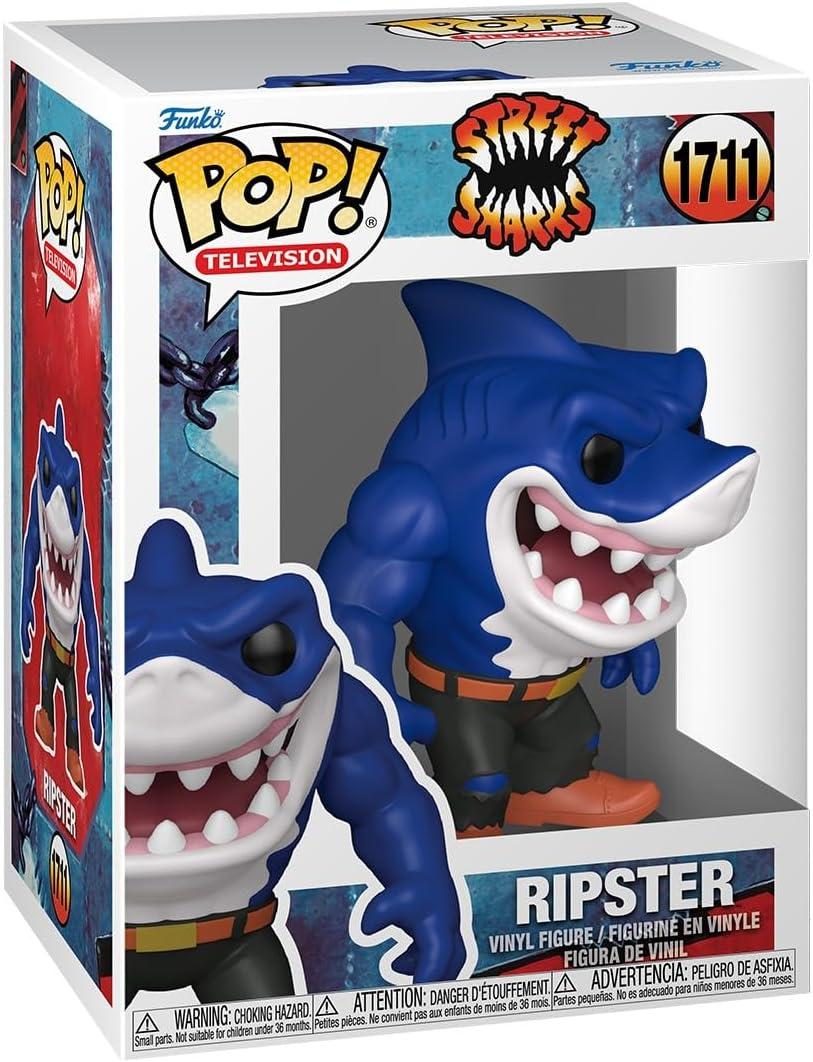 Funko Pop! TV: Street Sharks - Ripster - Collectable Vinyl Figure - Gift Idea - Official Merchandise - Toys for Kids & Adults - Ad Icons Fans - Model Figure for Collectors and Display