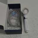 Shower Head High Pressure with Handheld High Pressure Shower Filter Head for Hard Water Showerhead Silver