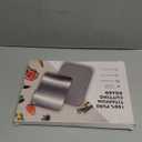 Rexspt Titanium Cutting Board, 100% Pure Titanium Cutting Boards for Kitchen, Double-Sided Food-Grade Chopping Board for Meat, Vegetables & Fruits, Dishwasher-Friendly (11.42''X7.8'')