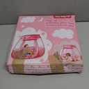 Pop Up Princess Tent with Colorful Star Lights for 1 2 3 Year Old Birthday Gift, 12-18 Months Baby Girl Toys, Foldable Ball Pit with Carrying Bag, Indoor&Outdoor Play Tent for Kids (Pink)