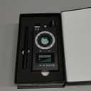 Hidden Camera Detectors, Anti Spy Camera Finder, GPS Tracker Detector, Hidden Devices Detector for Airbnb, Hotels, Bathroom, Home, Office (Black)