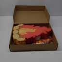 Small Camping Campfire Piata Fake Flame Party Birthday Party Decoration Camping Adventure Baby Shower Photo Props with Wooden Stick Paper Confetti Set for Kids Boys and Girls,16.1 x 10.2 x 2.8 Inch