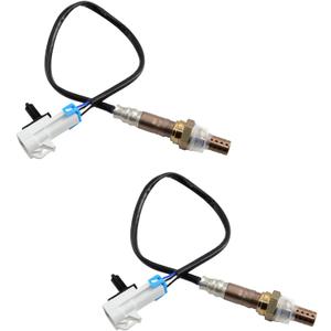 2Pcs Oxygen Sensor Upstream 234-4668 Compatible for 2003-2014 Chevrolet Silverado Sierra Suburban Avalanche Impala Malibu Equinox Tahoe HHR Yukon XL 1500 2500 3500 Lucerne Escalade CTS