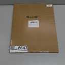 Gwine Sheer Curtains 2 Panels Set for Living Room, Rod Pocket Voile Bedroom Curtains, White Light Filtering Solid Window Sheer Panels, Each 42" Wx78 L