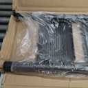 5-Step Folding Ladder, Heavy Duty Ladders for Home & Kitchen, Folding Ladder Easy to Store, Tall Ladder for Adults, Anti-Slip & Space-Saving Step Ladder, 330 Lbs Capacity (Black)