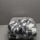 Preboun 6 Pack Fleece Throw Blankets, Buffalo Plaid Lightweight Throws for Sofa, Travel, Office & Bulk Use(50 x 60 Inch,Black and White)