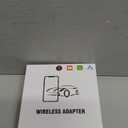 Wireless Carplay Adapter, Supports Netflix, YouTube, TF Card Plug & Play, Android Auto Wireless Dongle Fits for Factory Wired Car Play Cars