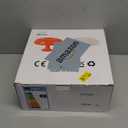 UEHICT White Mushroom Lamp, Dimmable Mushroom Table Lamp with 3 Lighting Modes, 70s Retro Lamp Mid Century Modern Light Mushroom Shaped Donut Lamp for Bedroom, Cool Home Decor Aesthetic Light