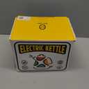 INFOOD Retro Electric Kettle 1.8L/60.8oz with Thermometer - 1200W Fast Boiling Stainless Steel Tea Kettle with Water Level, BPA-Free, Auto Shut-Off, Boil-Dry Protection, Vintage Floral Design