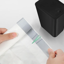 TIPGO Small Trash Bags Drawstring 2 Gallon, Pre-Cut Mini Garbage Bags for 2.0-2.6 Gallon Trash Bins, 120 Count (Code B), 3 Pack