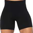 Sunzel4" Biker Shorts Black for Yoga, Size XL