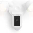 Ring Floodlight Cam Wired Plus (newest model), Outdoor Home or Business Security With Motion-Activated 1080p HD Video And Floodlights, White