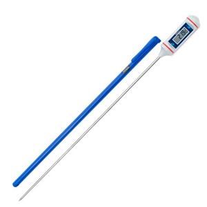 Traceable Digital Pocket Thermometer with Calibration, 302F; 8" Long-Stem