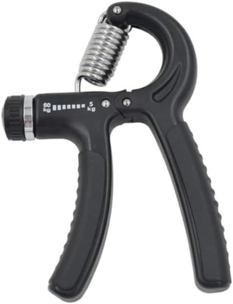 Adjustable Hand Grip Strengthener, 10-60kg Resistance Range, Non-Slip Comfort Handle, Steel Spring