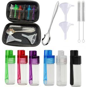 6 Pack Travel Size Seasoning Containers With Spoons, LeakProof Airtight Seasoning Jars For Outdoor Camping, Backpacking And Home Cooking