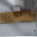 UNISHADES Blackout Cordless Bamboo Roman Shades 21 3/4×64 in Papara Carbon