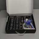 Cupping Set, 24 Cups Cupping Kit for Massage Therapy, Chinese Cupping Therapy Set with Magnetics, Professional Vacuum Cupping Set for Cellulite Reduction Muscle Pain Relief with Manual Pump