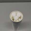 6 PK 10" Classic Taper Candles, White, 7-8 Hours Long Burning, Unscented Tall Candlesticks