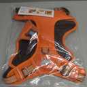 AUROTH Tactical Dog Harness for Large Dogs No Pull Adjustable Pet Harness Reflective K9 Working Training Easy Control Pet Vest Military Service Dog Harnesses Orange L (L(Neck:18-29",Chest:24-37"),45-80 lbs)