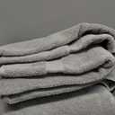 Luxury Soft Bath Sheet Towels Set - 650 GSM Cotton Luxury Bath Towels Extra Large 35"x70" | Highly Absorbent and Quick Dry | Hotel Quality Extra Large Bath Towels Oversized, Light Gray, 2 Pack