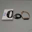 Fitness Tracker, Fitness Watch with 24/7 Heart Rate Blood Oxygen Sleep Monitor, Step Tracker with 1.1" AMOLED Touch Color Screen, Activity Counter Pedometer for Women Men Android iOS