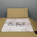 MontVoo 2x8 -Washable Runner Rug for Hallways-Non Slip Soft Bedside Bedroom- Entryway Laundry Room Stair Kitchen, Brown&Beige (Autumn Leaves)