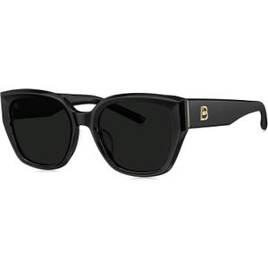 BOLON Women Trendy Cat Eye Polarized Sunglasses, Exclusive Eyewear Brand of EssilorLuxottica