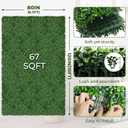 DOPGIB 80"x120" (67 SQFT), Artificial Ivy Privacy Fence Screen