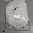 ZESICA Women's 2025 Summer Strapless Bodycon Maxi Dress Ribbed Sexy High Split Mermaid Prom Party Dresses (White, L)