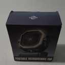 Portable Rechargeable Fan - 9-Inch Camping Fan for Tent, 20000mAh(60Hrs) Battery Operated Fan for Camping, Auto Oscillation Cordless Fans, Tent Fans with Remote/Light, 4 Speeds, 4 Timing, Outdoor