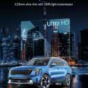 2PCS Car Screen Protector for 2024 2025 Kia Sorento LX/S/EX/X-Line EX/SX/X-Line SX/X-Line SX Prestige/X-Pro SX Prestige Accessories Dashboard Nano Screen Protector Anti-Glare