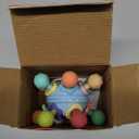 Baby Montessori Sensory Toys for 0-6 6-12 Months, Baby Teether Teething Toys for Babies 0 3 6 9 12 18 Months, Newborn Infant Learning Developmental Toys Gifts for 1 2 Year Old Boys Girls (Blue)