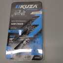 Premium 10 Inch Chainsaw Chain 3/8" LP Pitch, 050" Gauge, 40 Drive Links, German Steel, fits MAKITA, ECHO, Remington RM1035P, Worx WG309, Sun Joe SWJ803E, Craftsman - and more - S40 (3 Chains)