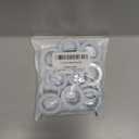 Lamp Shade Collar Rings,Aluminum Threaded Socket Ring for E12 Candelabra Base Sockets,Retaining Rings for Glass Lamp Shades/Light Fixtures (Pack-16)