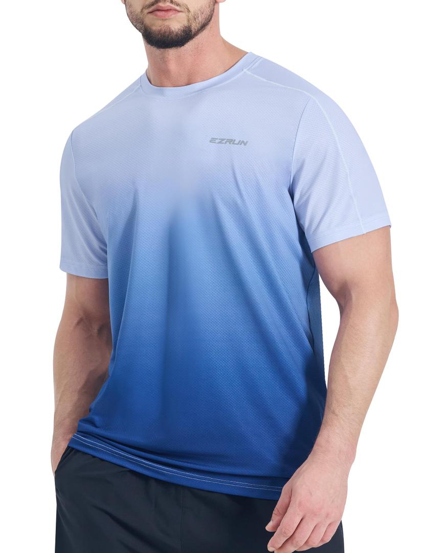 EZRUN Men's Lightweight Short Sleeve T-Shirt