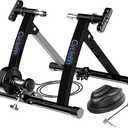 Cycleinn Magnetic Bike Trainer Stand for Indoor Exercise Riding, Noise Reduction, 8 Levels Resistance Setting, Stationary Bike Resistance Trainer for 26"-28", 700C Wheels