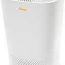 Crane True HEPA Air Purifier with UV Light, 3-Stage Filtration System with Pre-Filter, HEPA Filter, and UV Lamp, Air Cleaner for Bedroom, Nursery, or Office, Air Purifier for Wildfire Smoke