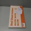 Bed Sheet Holders Keep Sheets Tight Heavy Duty Foldable Bed Sheet Holder Corner Fitted Sheet Straps Fit All Mattress Size Easy Installation