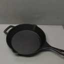 Mueller Heavy-Duty Cast Iron Skillet 10-inch, Pre-Seasoned Cast Iron Pan, Safe Across All Cooktops, Oven, BBQ, or Campfire, Handles & Dual Pouring