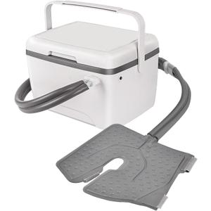 Ice Therapy Machine for Knee After Surgery, Cold Therapy Machine with 6 Timer Modes, 12H Cooling, Leak-Proof Design, Skin-Friendly Ice Pad,Cryotherapy Machine for Injury Relief