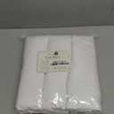 American Baby Company 3 Pack 100% Natural Cotton Fitted Crib Sheets 52" x 28" - Soft, Breathable, Hypoallergenic & Gentle Toddler Bed Sheets, White, Neutral for Boys & Girls