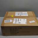 Amazon Basics Slim, Velvet, Non-Slip Sturdy Clothes Hangers, 50-Pack, Ivory/Rose Gold