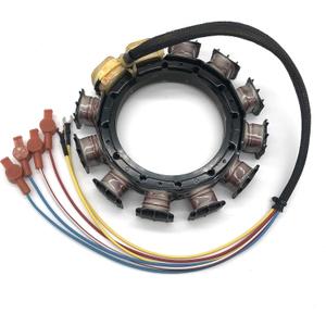 Stator For Mercury 174-5454K1 Outboard 40 45 50 55 60 65 70 75 85 HP 398-5454A21 5454A26 5454A22 5454A25 832075a20 2-Stroke 9-Amp 3&4 Cylinder