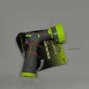 Flexzilla 7-Pattern Adjustable Flow Garden Hose Nozzle Sprayer with Easy to Use Thumb Control, Lightweight & Durable